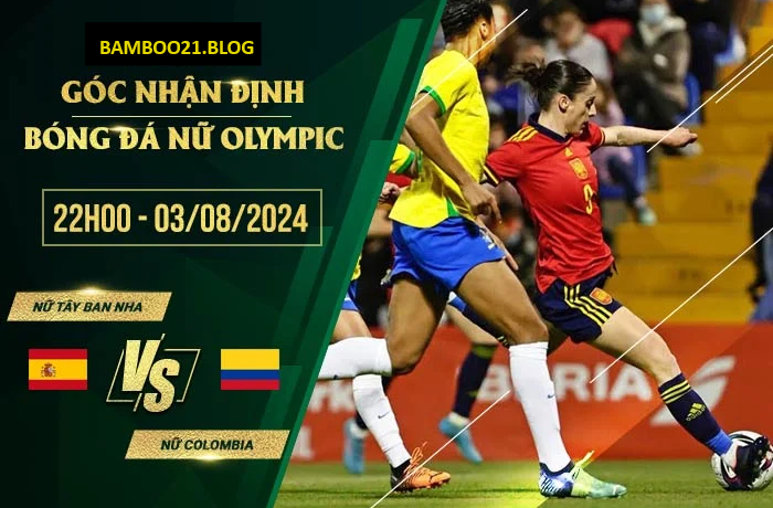 Nữ Tây Ban Nha Vs Nữ Colombia