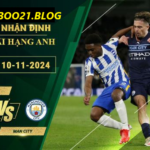 Soi kèo Brighton vs Man City, 0h30 ngày 10/11/2024