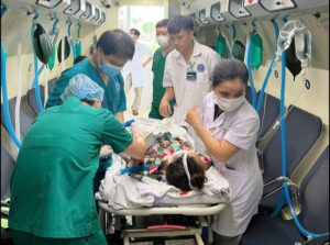 Điều trị cho bệnh nhân ngộ độc CO tại Viện Y học Biển Việt Nam