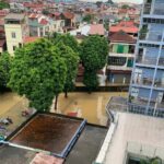 Nhiều bệnh nhân ở Thái Nguyên hoãn điều trị do bệnh viện ngập