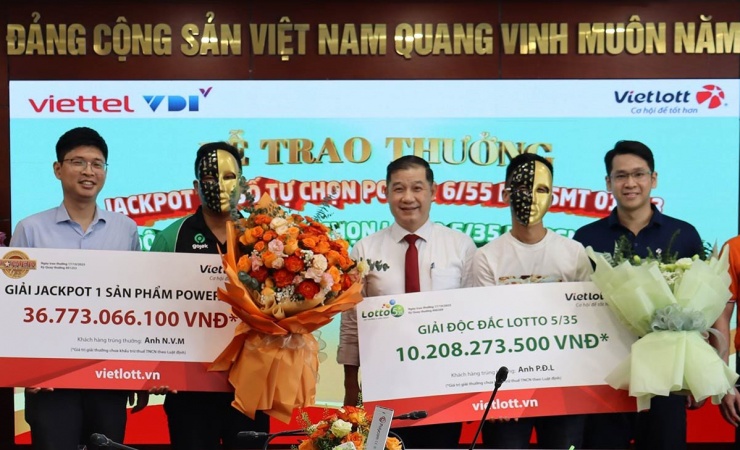Trúng độc đắc Vietlott gần 37 tỷ, cả gia đình mất ngủ cả đêm
